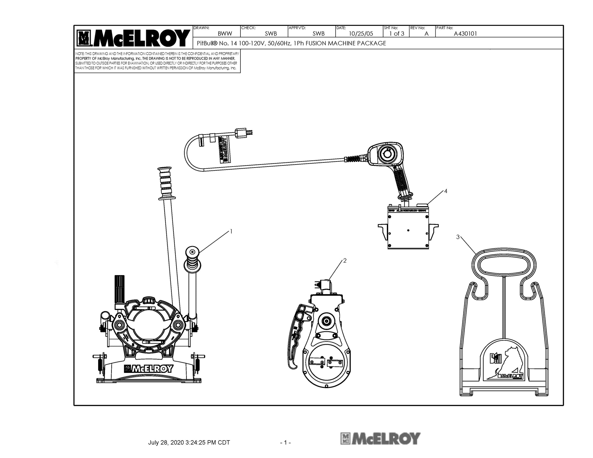 A430101 Sub Assemblies