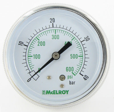 MEE00012 - 600Psi/Bar,1% Pressure Gauge