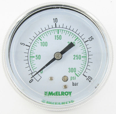 MEE00047 - 300Psi/Bar,1% Pressure Gauge