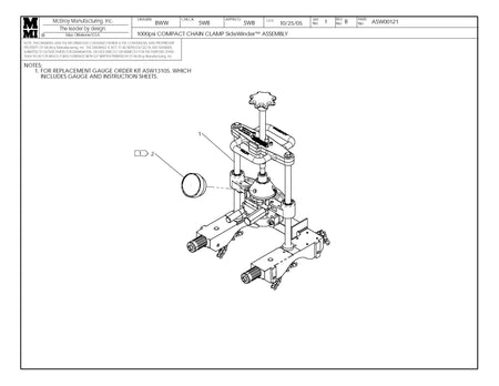 ASW00121 - 1000Psi Compact C/C Sw Assembly