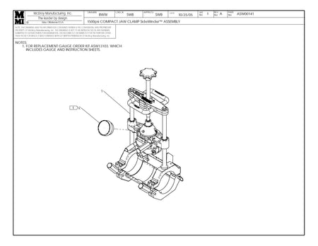 ASW00141 - 1000Psi Compact J/C Sw Assembly