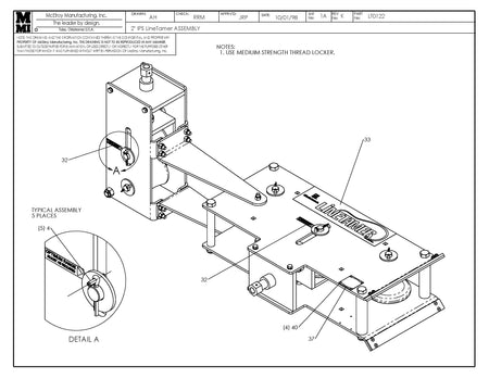 LT0122 - 2IPS Linetamer Assembly-No Trailer