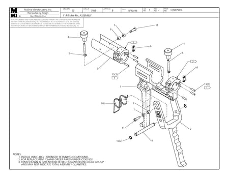 CTS07901 - 1IPS Mnmc Assembly