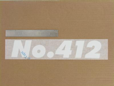 McElroy Part 8163149 - 412 LABEL for sale