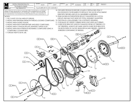 T28 Facer Assembly