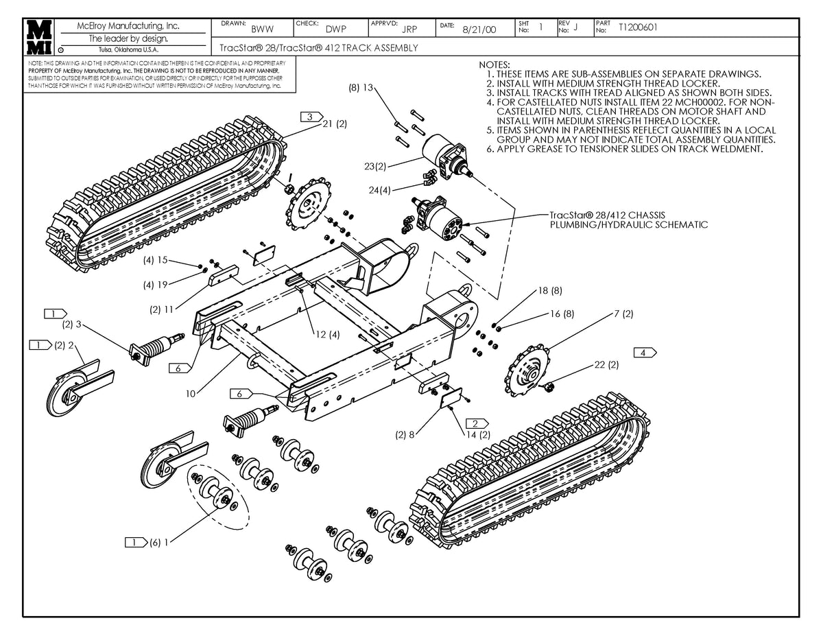 T1200601 - Track Assembly