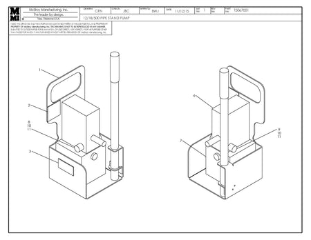 T5067001 - 12/18/500 Pipe Stand Pump