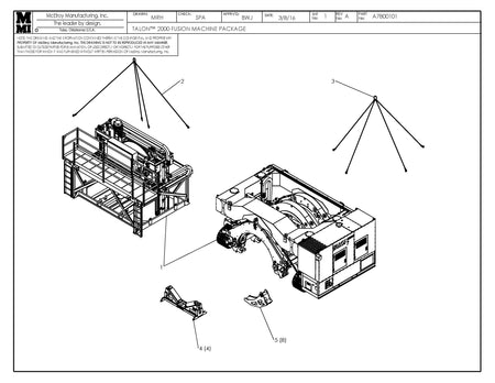 A7800101 - Talon 2000 Fusion Machine Package