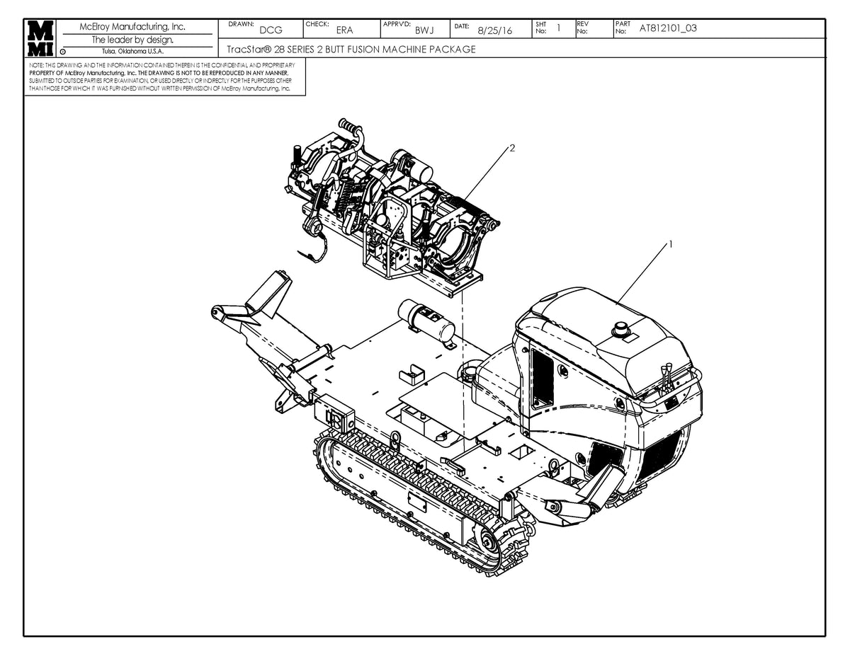 T28 S2 Hf Butt Fusion Machine Package