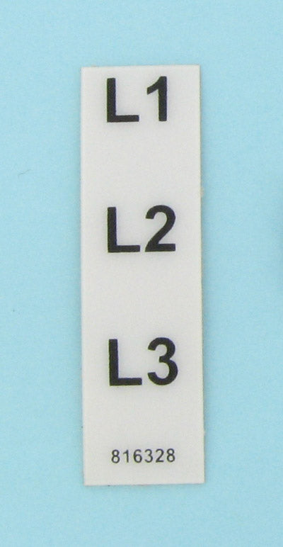 McElroy Part 816328 - VOLTMETER LABEL for sale