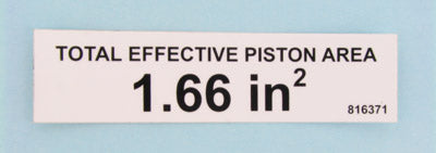 McElroy Part 816371 - 1.66 SQ IN TEPA LABEL for sale