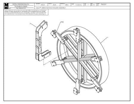 McElroy Part 7850201 - TALON 2000 STUB END HOLDER ASY for sale