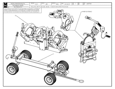 Rlg 28 Hp 240 Fusion Machine Package