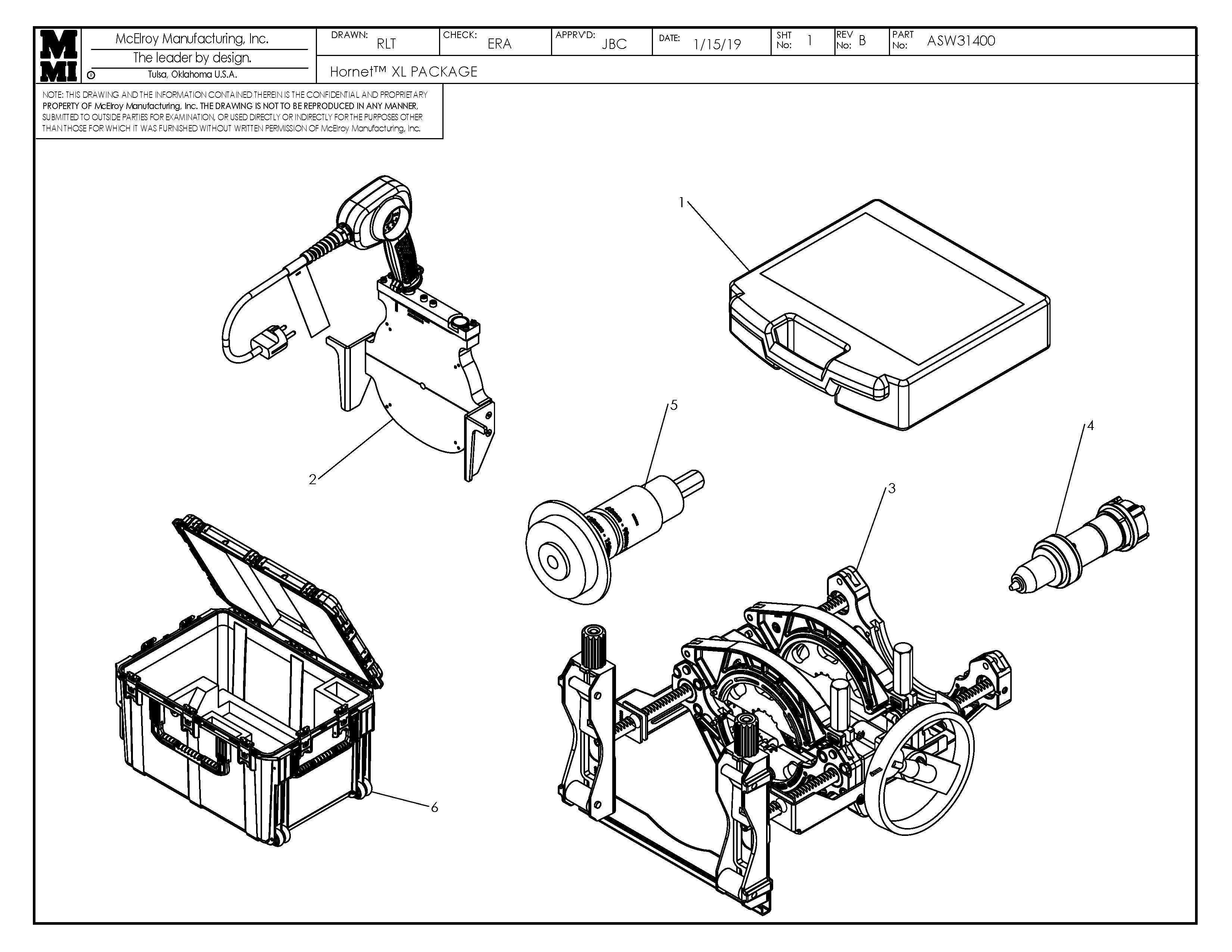 ASW31401 - Hornet Xl 120V Package